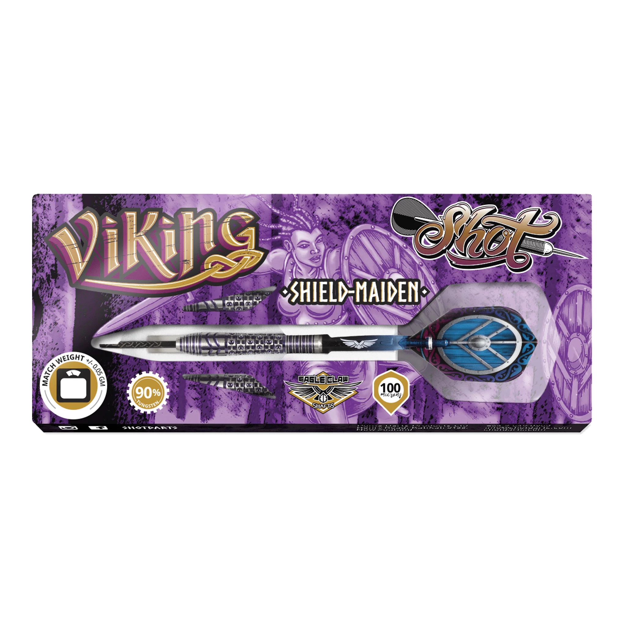 Viking Shield-Maiden - 90% Tungsten Steel Tip Darts - Image 4