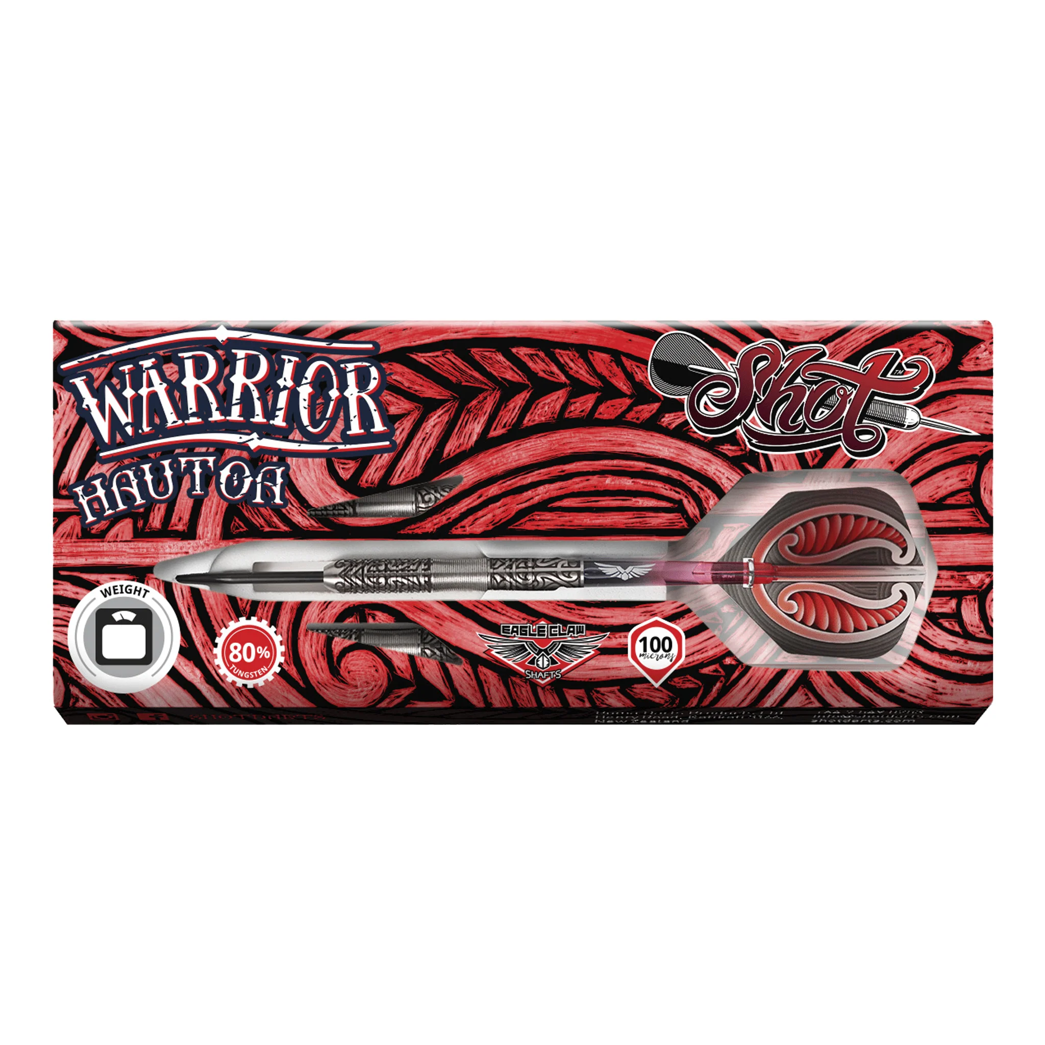 Warrior Hautoa - 80% Tungsten Steel Tip Darts - Image 4